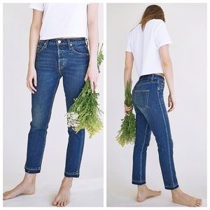 AMO Denim Babe Jean in True Blue